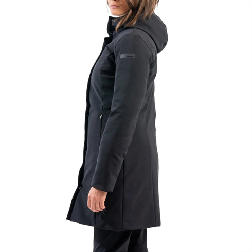 RRD Parka lungo Parka Donna lungo Winter Long Nero - Francavilla Moda